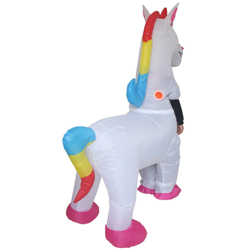 Aufblasbares Einhorn Kostüm – Dein