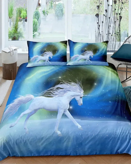 Flieg mit dieser Einhorn Bettwäsche in deine