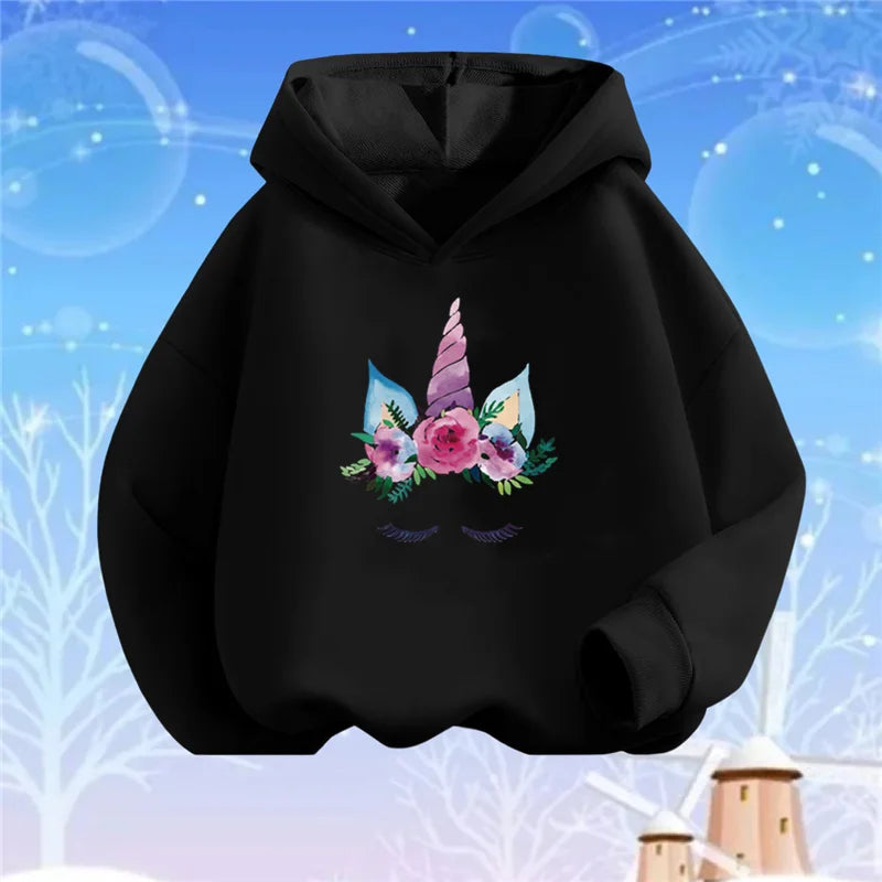 Deine neue Einhorn Jacke in Schwarz!
