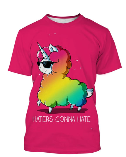 Dein buntes Einhorn Kleid mit 3D Kunst!