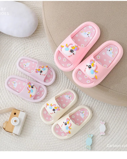 Coole Einhorn Hausschuhe für deine Kids!