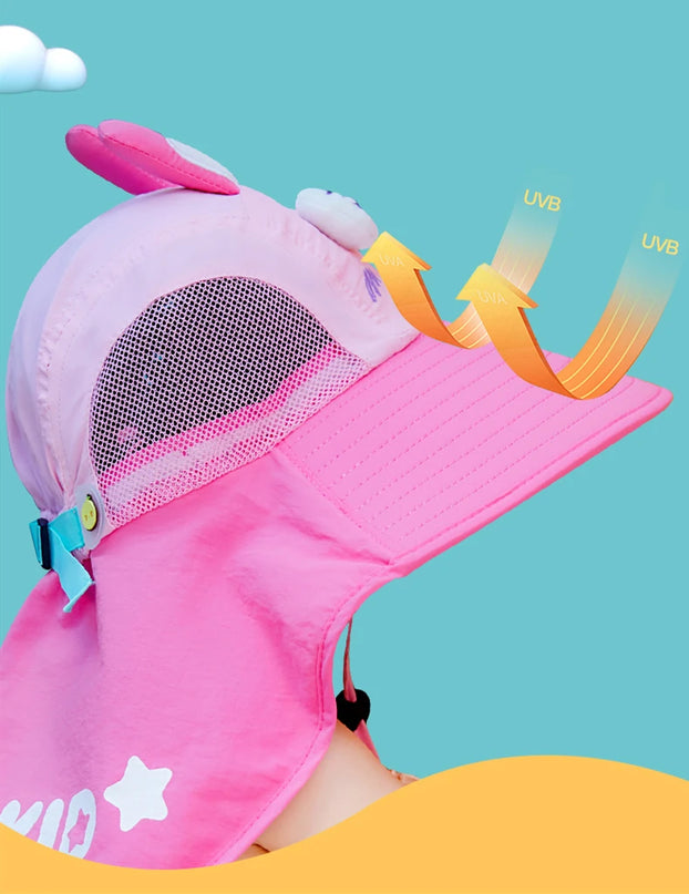 Deine Einhorn Mütze für sonnige Tage!