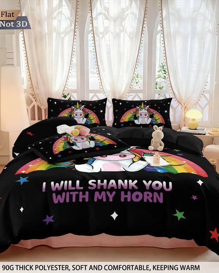 Deine Traumhafte Bunte Einhorn Bettwäsche