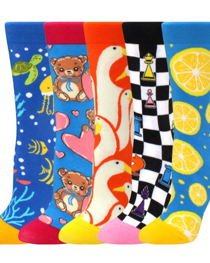 Deine bunten Einhorn Socken für gute Laune!