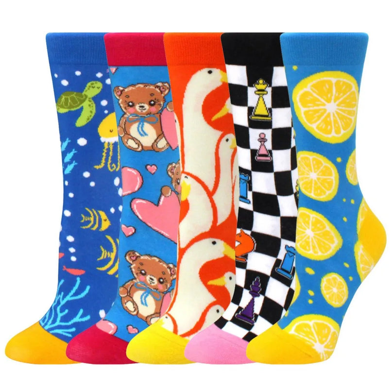Deine bunten Einhorn Socken für gute Laune!
