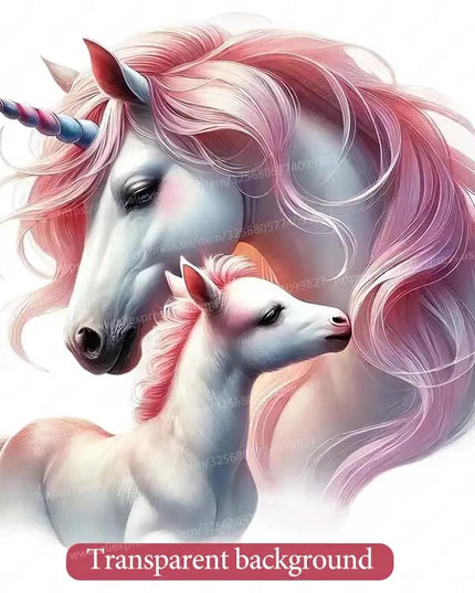 Dein liebevolles Einhorn Wandtattoo Mutter &