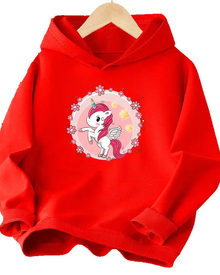 Dein kuscheliger Einhorn Hoodie für kleine