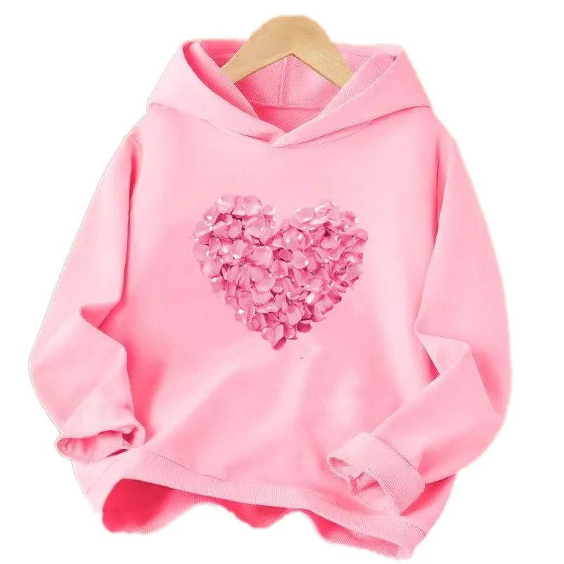 Dein leuchtender Einhorn Hoodie Rot!