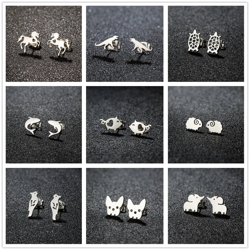 Süße Einhorn Ohrringe für dein Lächeln!