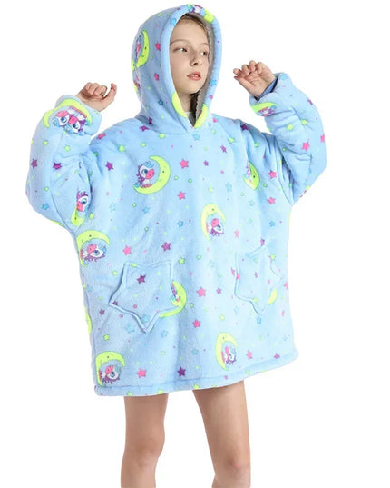 Dein Einhorn Decke Bademantel für Kids!