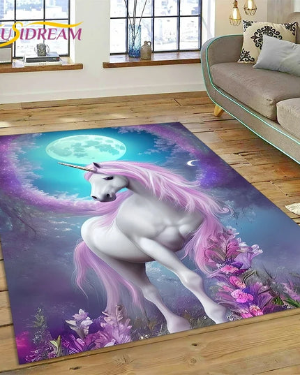 Dein Einhorn Sessel als 3D Traum-Teppich!