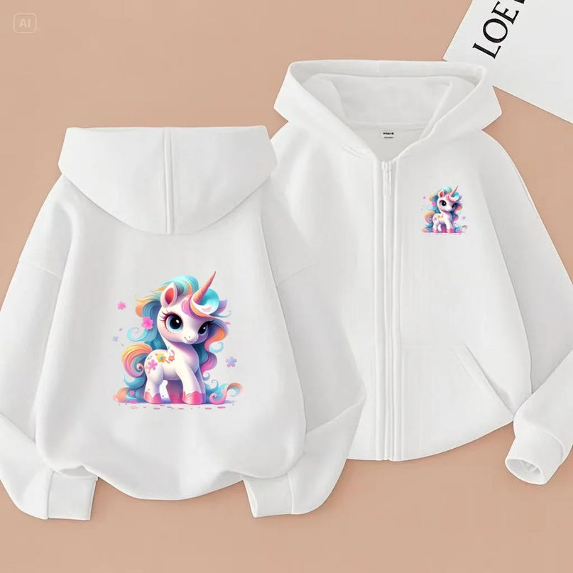Deine bezaubernde Einhorn Jacke mit