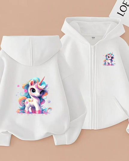 Deine neue Einhorn Jacke in bezauberndem