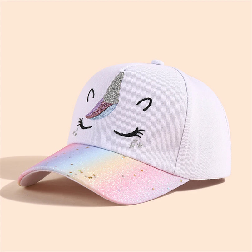 Deine Einhorn Baseball Mütze Rosarot!