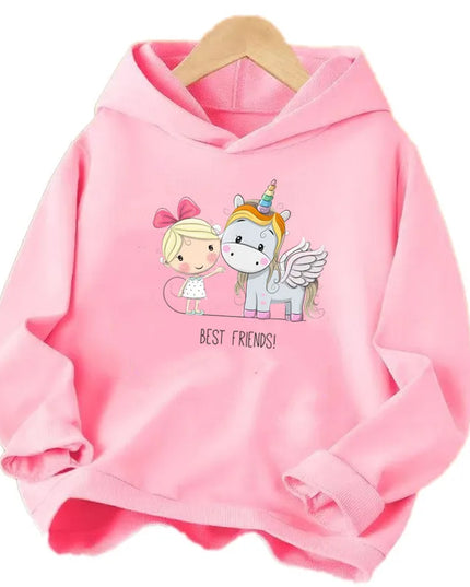 Dein süßer Einhorn Hoodie für Mädels!