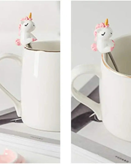 Deine zauberhafte Einhorn Tasse mit Deckel!