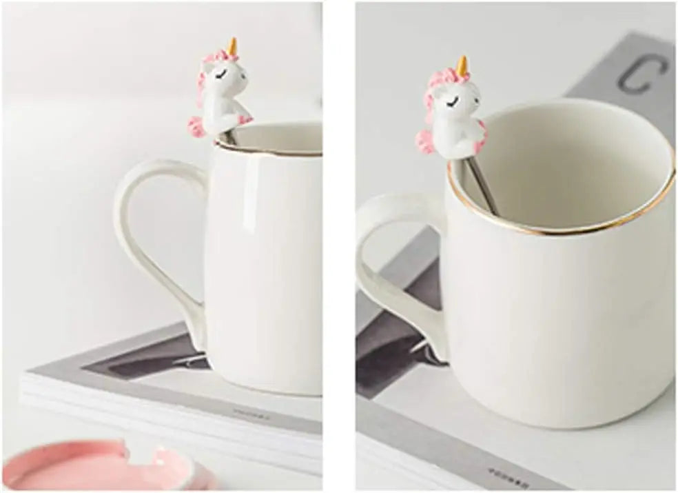 Deine zauberhafte Einhorn Tasse mit Deckel!
