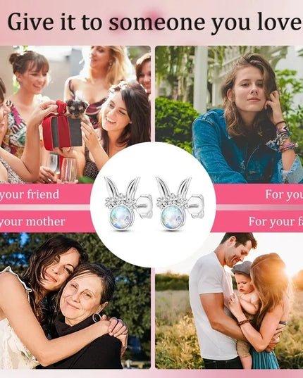 Süße Einhorn Ohrstecker aus 925 Silber