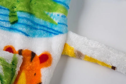 Dein süßer Einhorn Bademantel mit Kapuze