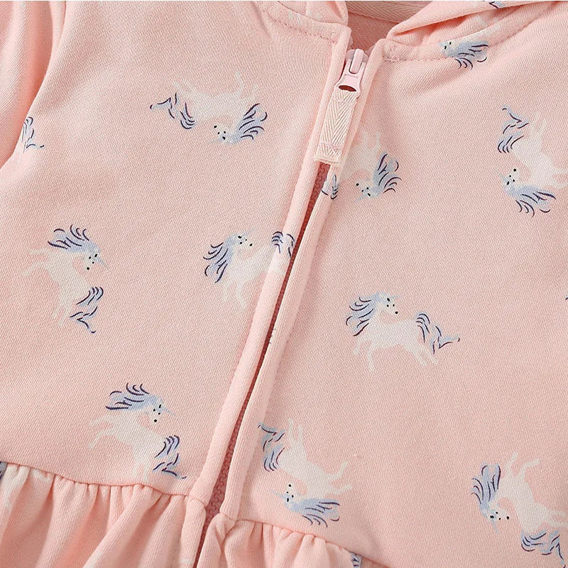 Deine entzückende Einhorn Jacke mit Print!