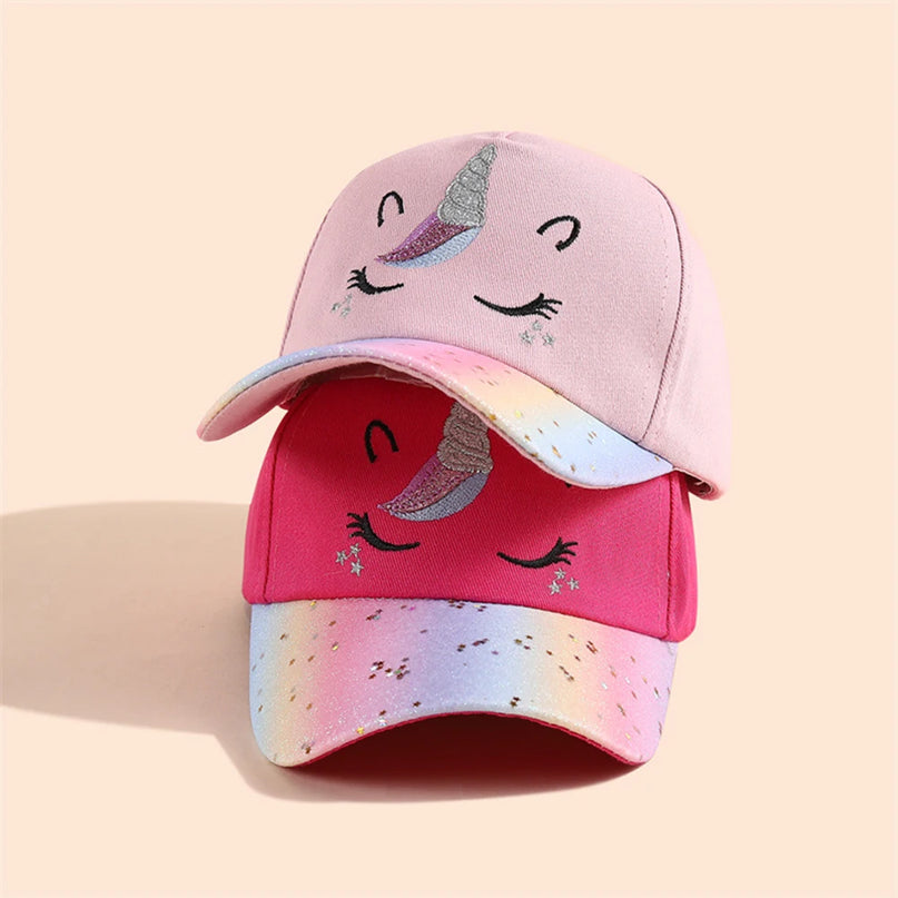 Deine Einhorn Baseball Mütze Rosarot!