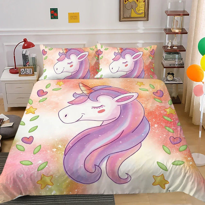 Deine Einhorn Bettwäsche für galaktische