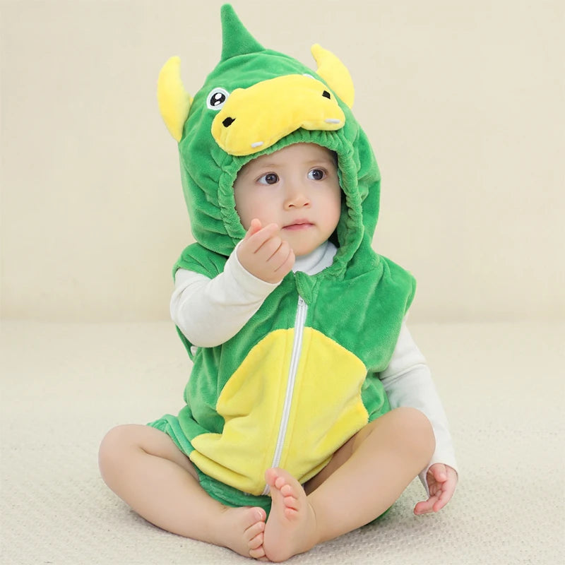 Kuscheliges Einhorn Kostuem für dein Baby!
