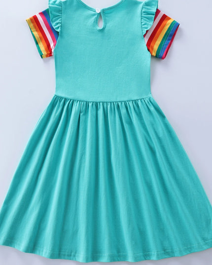 Dein cooles Einhorn Kleid in Grau!