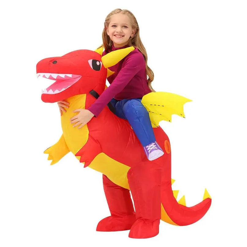 Dein Aufblasbares Einhorn Kostuem für Kids!
