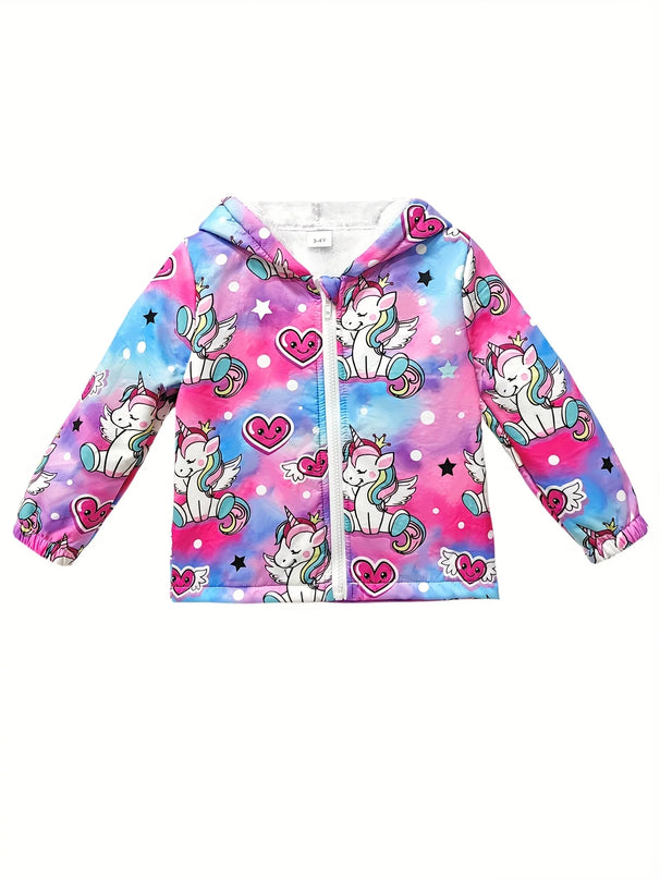 Deine kuschelige Einhorn Jacke für kalte