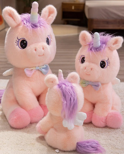 Dein süßer Regenbogen Engel Einhorn Kissen!