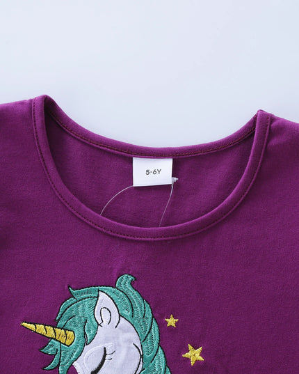 Dein zauberhaftes Einhorn Kleid Lila!