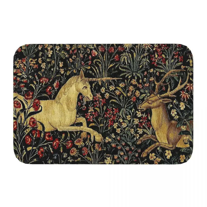 Dein Einhorn Teppich im Mittelalter-Look!