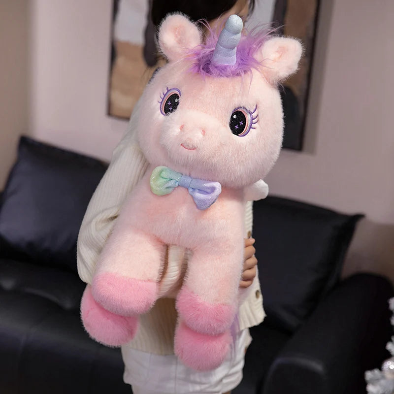 Dein süßer Regenbogen Engel Einhorn Kissen!