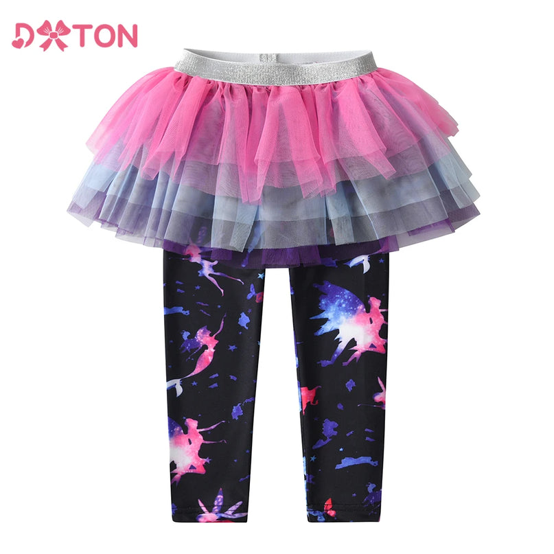 Deine Einhorn Leggings mit Tutu-Rock!