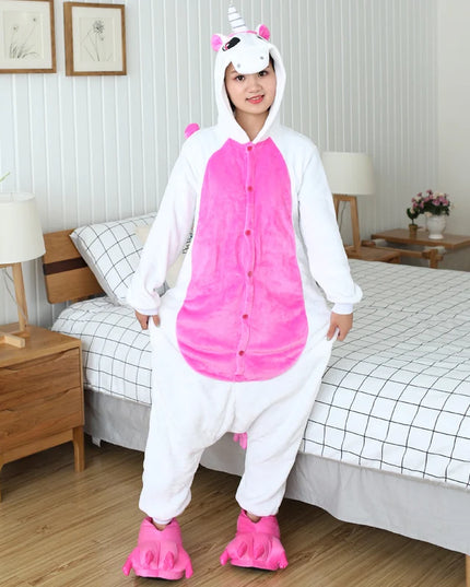 Dein Pink Rainbow Einhorn Onesie!