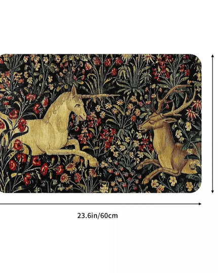 Dein Einhorn Teppich im Mittelalter-Look!