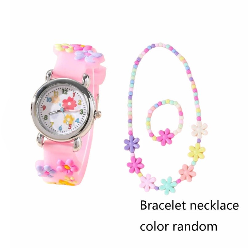 Süßes Einhorn Armband mit Uhr-Set!