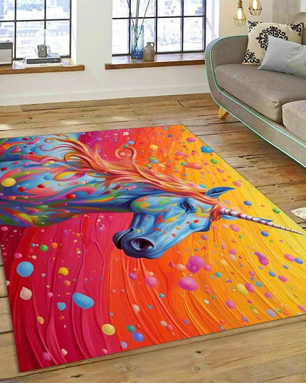 Dein Einhorn Sessel als 3D Traum-Teppich!