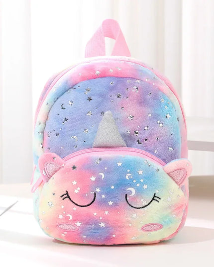 Dein lila Einhorn Rucksack mit großen Augen!