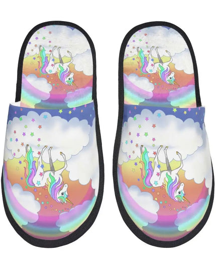 Fantasievolle Einhorn Hausschuhe für dich!