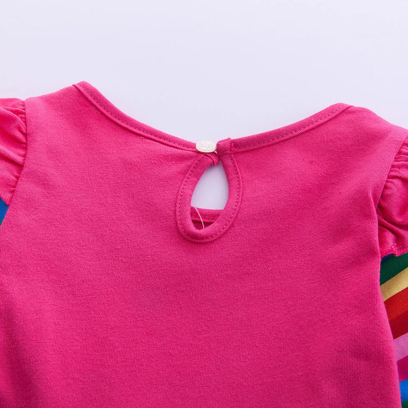 Strahlendes Einhorn Kleid für deine