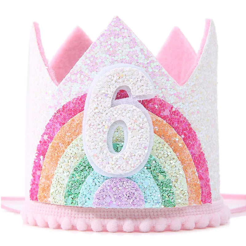 Deine Einhorn Schreibwaren Regenbogen-Krone!