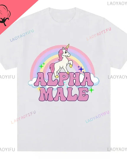 Dein Einhorn T-Shirt mit grauer Eleganz!