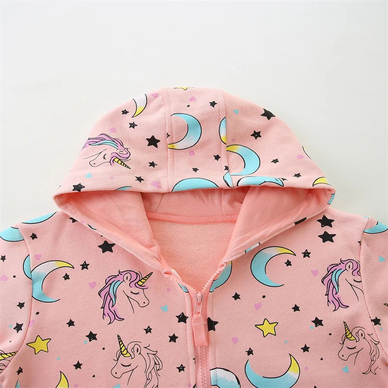 Deine kuschelige Einhorn Hoodie Jacke!
