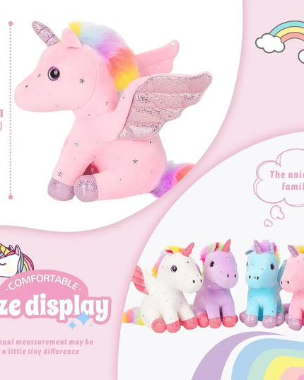 Dein süßes Einhorn Kissen mit Sternen und