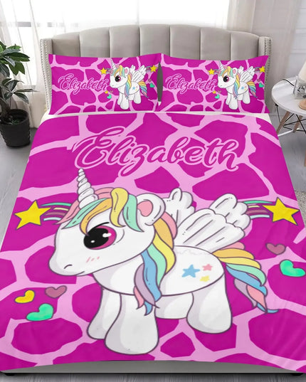Deine Personalisierte Einhorn Bettwäsche