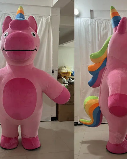 Gigantische Einhorn Schuhe für dein Kostüm