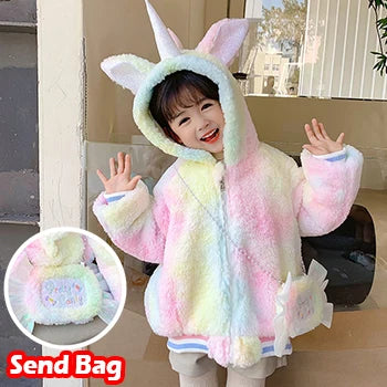Deine zauberhafte Einhorn Jacke mit Tasche!