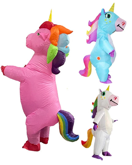 Dein süßes Aufblasbares Einhorn Kostuem!